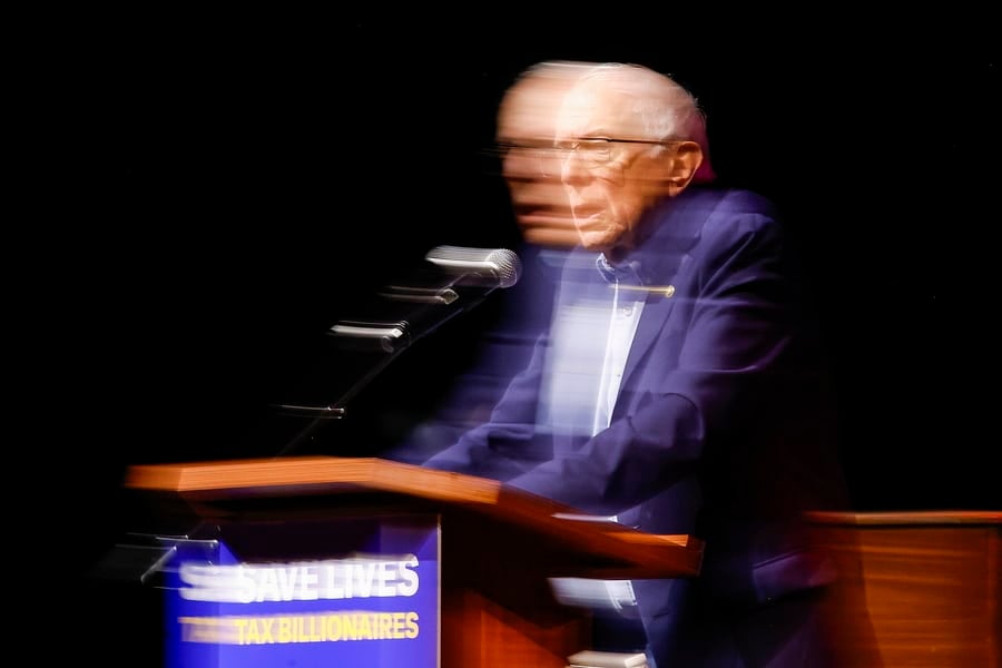 Sanders is pressing Congress to pause advanced AI development and ban artificial superintelligence as he says tech leaders have plans to replace the human race.