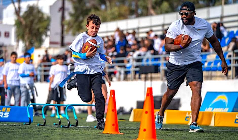 NFL Flag Football Camps Santorini