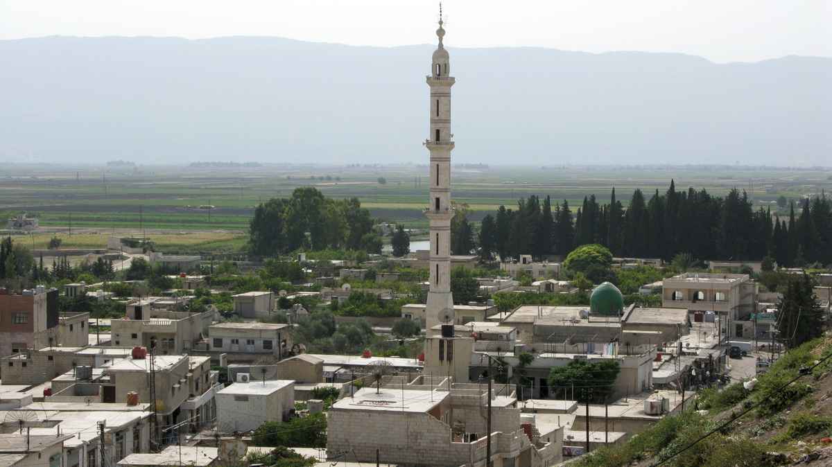 A village near the Qalaat al-Madiq, Al-Suqaylabiyah, the Greek Orthodox city of Syria