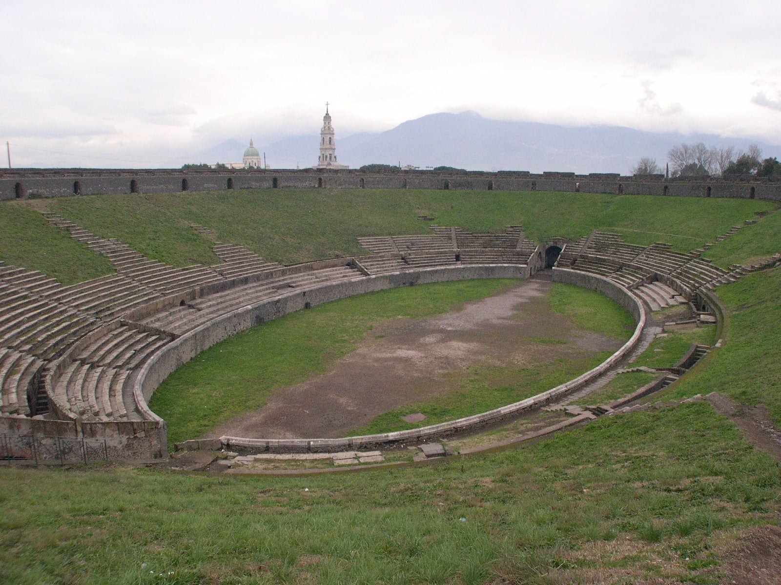 Amphitheatre at Pompeii, Italy