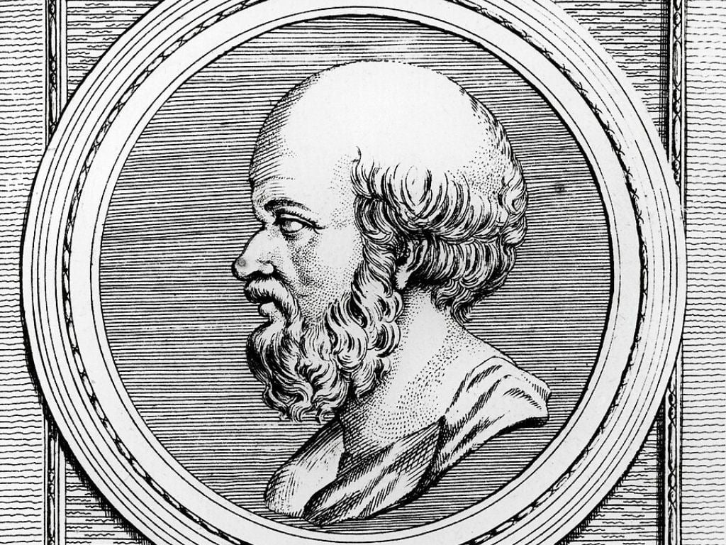 An illustration of ancient Greek scholar Eratosthenes, whose name inspired new archaeological dating software