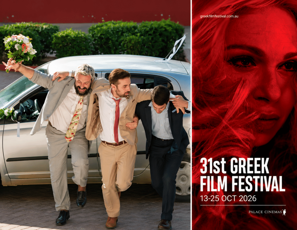 Greek Film Festival Melbourne 2026 opens with the comedy Best Friends Forever and a wedding-themed celebration.