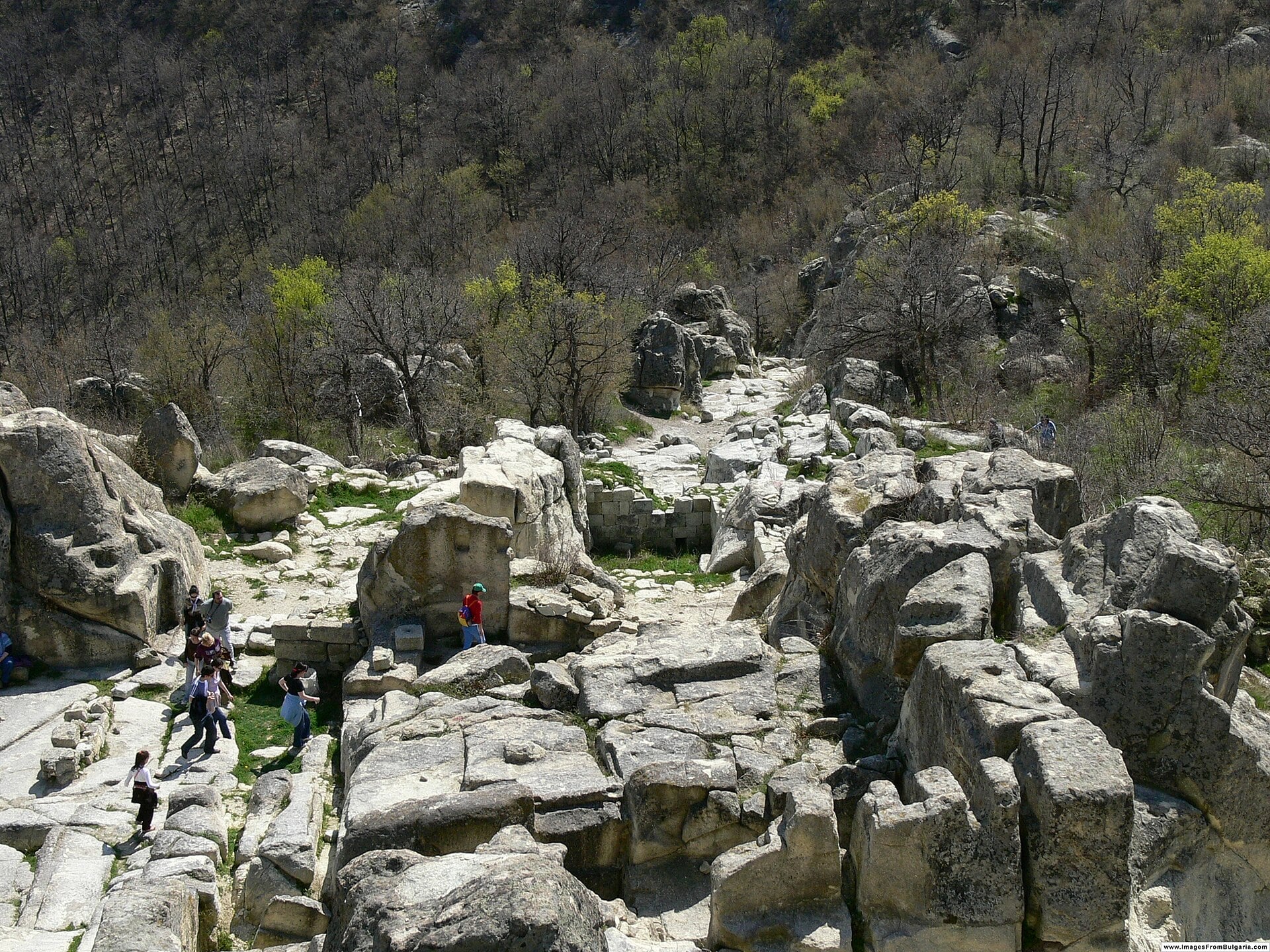 Perperikon, an ancient Thracian town in Bulgaria's Rhodope Mountains