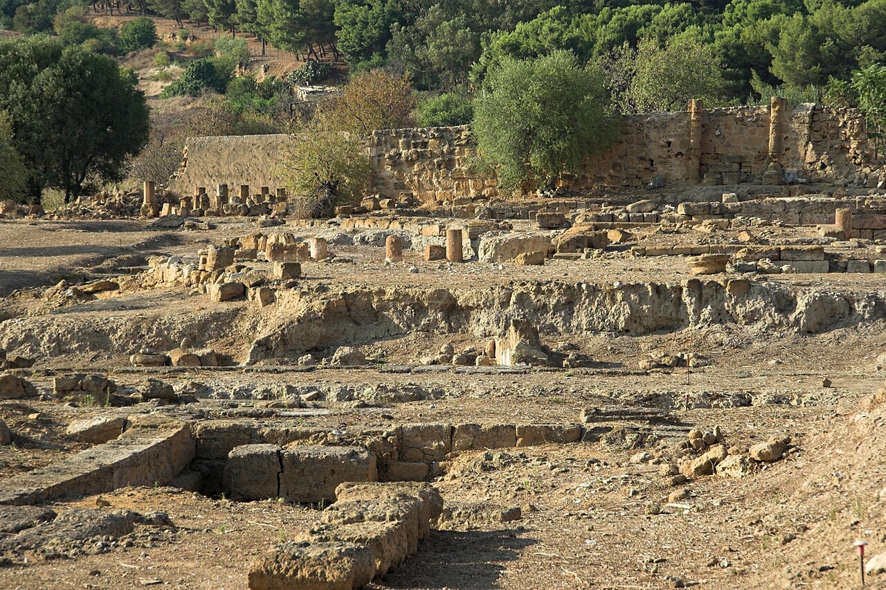 Ruins of the ancient Greek city of Akragas