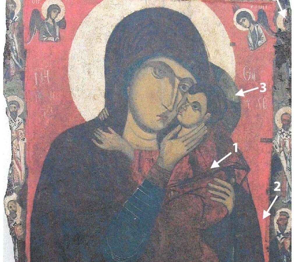 The 1,000-year-old Byzantine icon of the Virgin Mary and Child